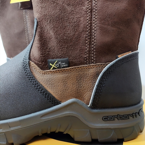 CARHARTT Rugged Flex CMF1721 11" Wellington Composite Toe MEN'S Size 9 M - Picture 3 of 10